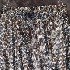 Ladies Fashion Nova Prismatic Pants Size Large